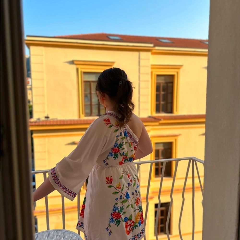 Floral Kimono Dress